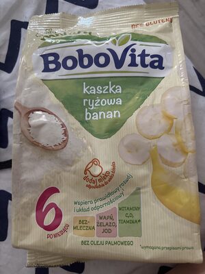 Kaszka Ryżowa Banan