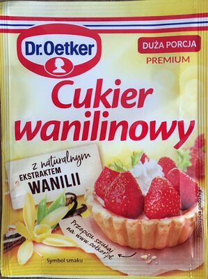 Cukier wanilinowy z naturalnym ekstraktem wanilii