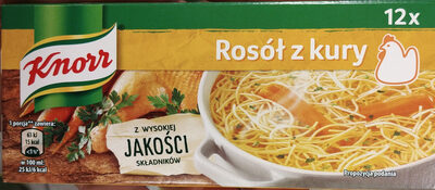 Kostka rosołowa - rosół z kury