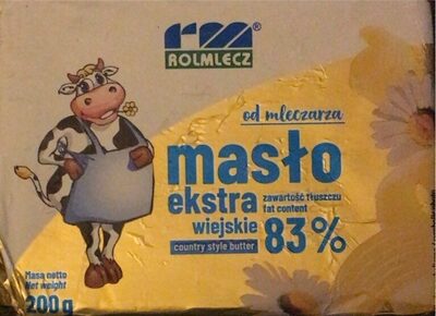 masło ekstra wiejskie