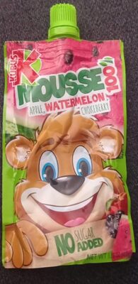 Mousse de manzana sandia aroina