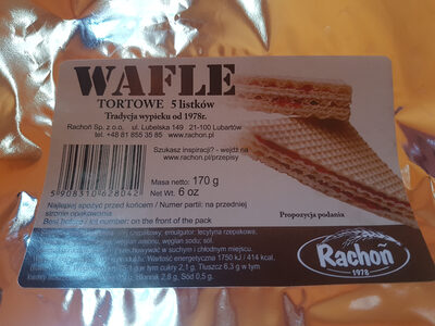 Wafle tortowe 5 listków