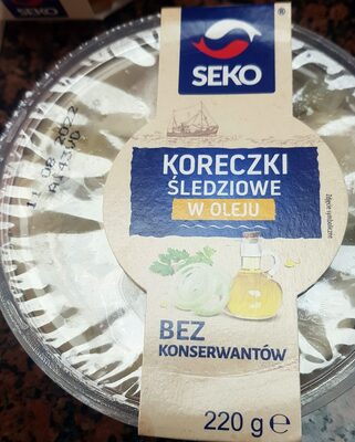 Koreczki śledziowe w oleju