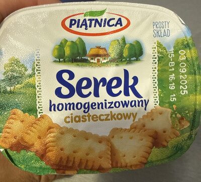 Serek homogenizowany ciasteczkowy