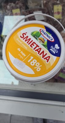 Piatnica smietana 18%