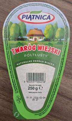 TWARÓG WIEJSKI PÓŁTŁUSTY
