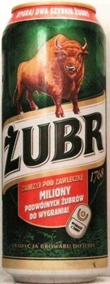 Piwo Żubr 0,5L Pusz.